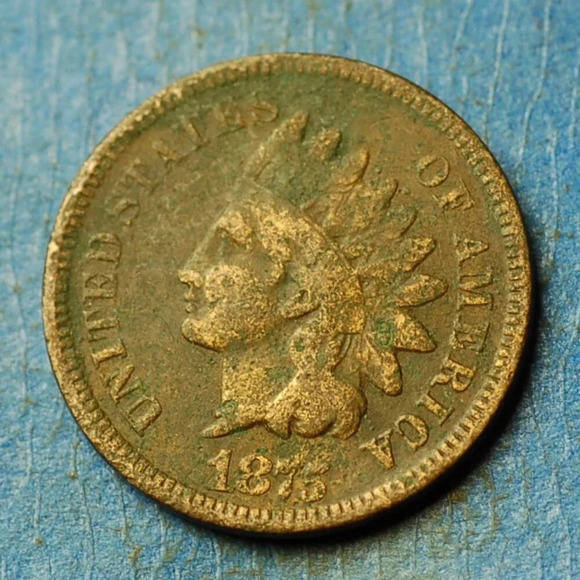 Other - 🌟1875 Indian Head Cent Penny 1c Lot w99🌟